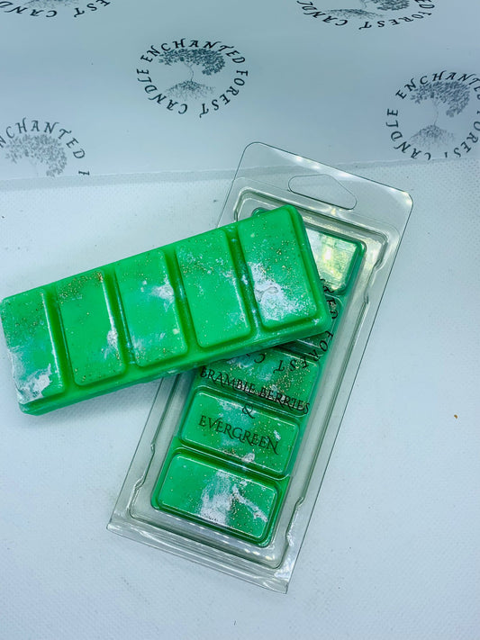 Bramble Berries & Evergreen wax melt